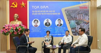 Xác lập thể chế đặc thù, vượt trội để phát triển Thủ đô trong kỷ nguyên mới