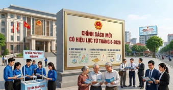 Xăng E10, sản phẩm Halal và loạt chính sách mới có hiệu lực từ tháng 6-2026