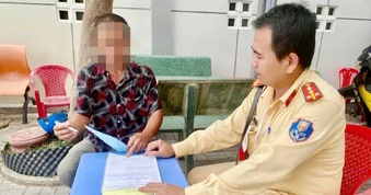 Xử lý người đàn ông đạp ngã xe, tông nam shipper sau va chạm ở Tây Ninh