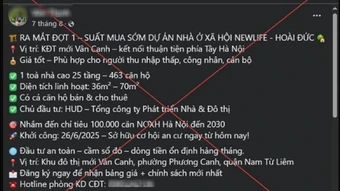 Xử phạt các trường hợp rao bán “suất ngoại giao”, “suất nội bộ” nhà ở xã hội