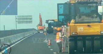 Xử phạt một công ty thi công cao tốc không đảm bảo an toàn giao thông