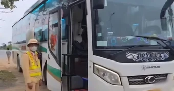 Xử phạt xe khách chở quá số người quy định