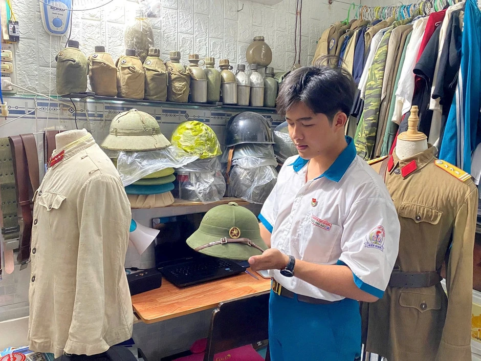 Kể chuyện hòa bình bằng kỷ vật chiến tranh