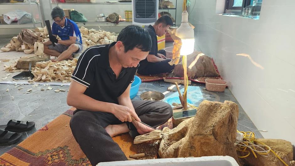 Nghề trầm dưới dãy Trường Sơn: Từ linh khí đại ngàn đến báu vật trong vườn nhà Nghề trầm dưới dãy Trường Sơn: Từ linh khí đại ngàn đến báu vật trong vườn nhà