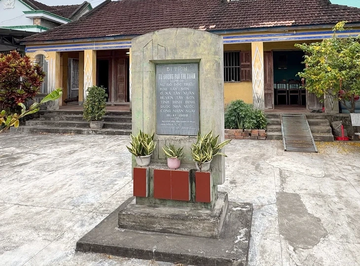 Tháng giêng, viếng đô đốc Bùi Thị Xuân