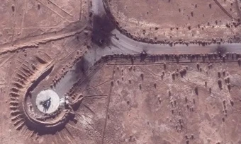 Ảnh vệ tinh loạt tiêm kích Mỹ bán cho Iran bị Israel phá hủy