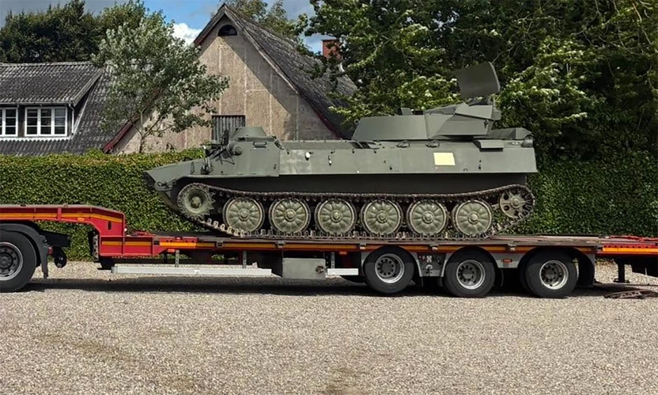 Bảo tàng Đan Mạch tặng thiết giáp 60 tuổi cho Ukraine