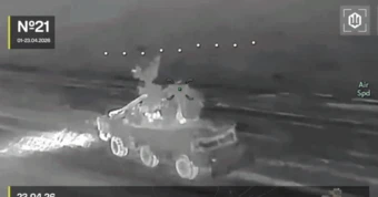 Hình ảnh FPV cảm tử Ukraine công phá loạt xe phòng không của Nga