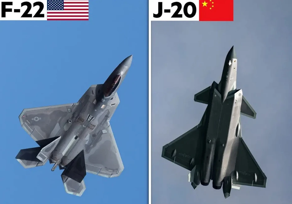 Kết quả 'đọ sức' mô phỏng giữa tiêm kích F-22 Mỹ và J-20 Trung Quốc Kết quả 'đọ sức' mô phỏng giữa tiêm kích F-22 Mỹ và J-20 Trung Quốc