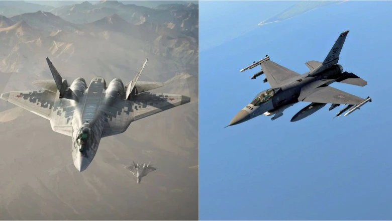 Không có cơ hội nào cho F-16 Ukraine khi đối đầu Su-57? Không có cơ hội nào cho F-16 Ukraine khi đối đầu Su-57?