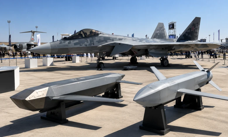 Không thể giấu mãi: Nga lần đầu phô diễn loại vũ khí bí ẩn sẽ giúp Su-57 “bán cháy hàng” Không thể giấu mãi: Nga lần đầu phô diễn loại vũ khí bí ẩn sẽ giúp Su-57 “bán cháy hàng”