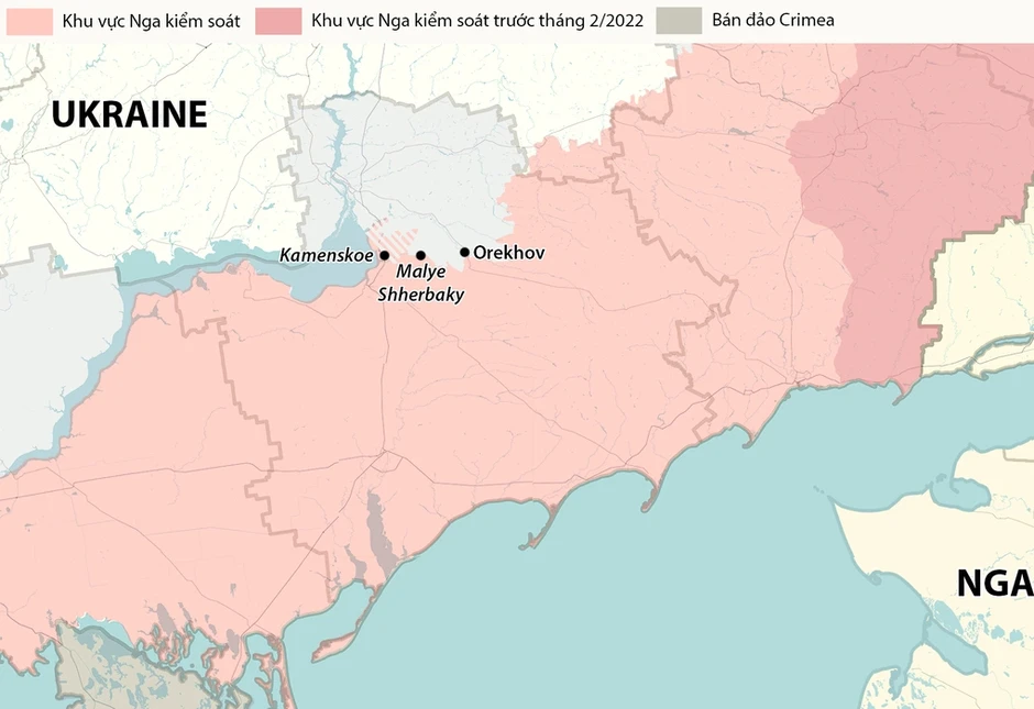 Lính Nga xâm nhập 'thành trì phản công' của Ukraine ở Zaporizhzhia Lính Nga xâm nhập 'thành trì phản công' của Ukraine ở Zaporizhzhia