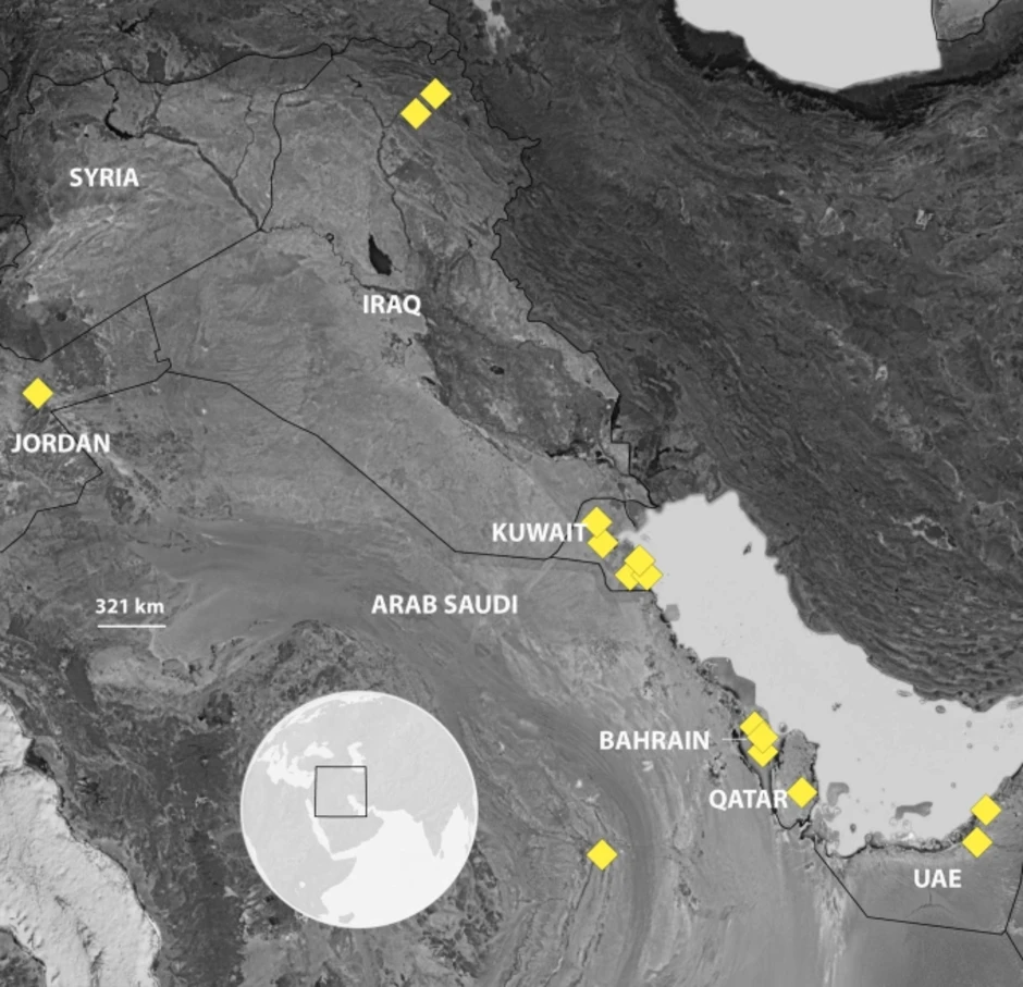 Loạt ảnh vệ tinh cho thấy Mỹ 'đánh giá sai năng lực tập kích của Iran' Loạt ảnh vệ tinh cho thấy Mỹ 'đánh giá sai năng lực tập kích của Iran'