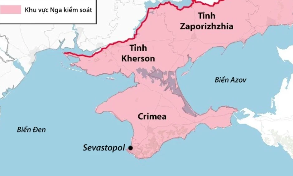 Loạt thành phố ở Crimea mất điện sau đòn tập kích của Ukraine