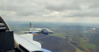 Mirage 2000-5F của Ukraine lần đầu phá hủy tên lửa Banderol bằng pháo