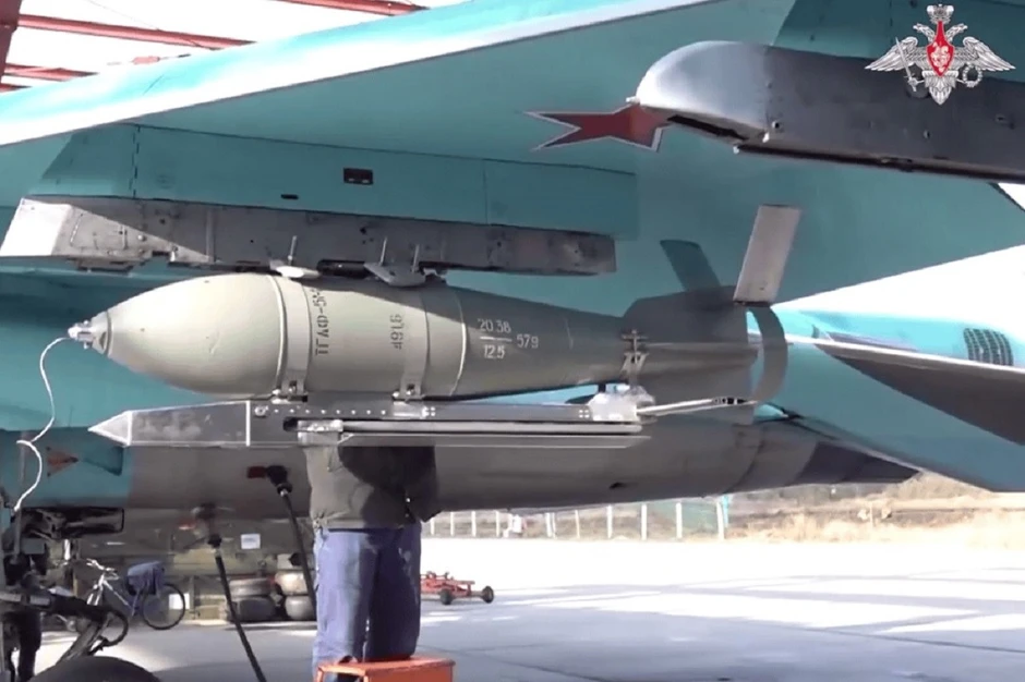 Nga công bố video dội bom FAB-500 vào vị trí đóng quân của Ukraine