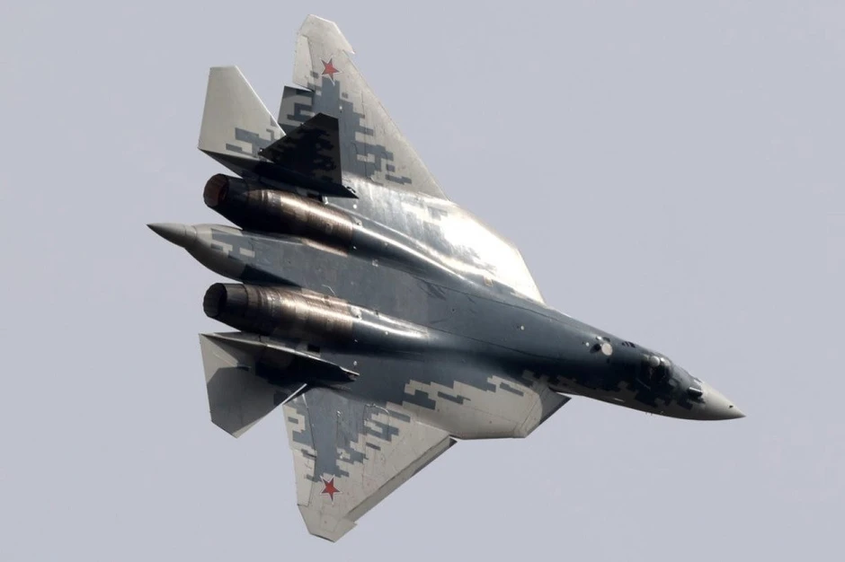 Nga công bố video hiếm về tiêm kích Su-57 trên bầu trời Ukraine Nga công bố video hiếm về tiêm kích Su-57 trên bầu trời Ukraine
