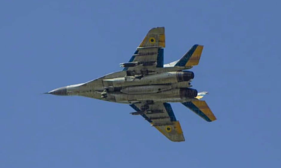 Nga tuyên bố bắn rơi tiêm kích MiG-29 Ukraine Nga tuyên bố bắn rơi tiêm kích MiG-29 Ukraine