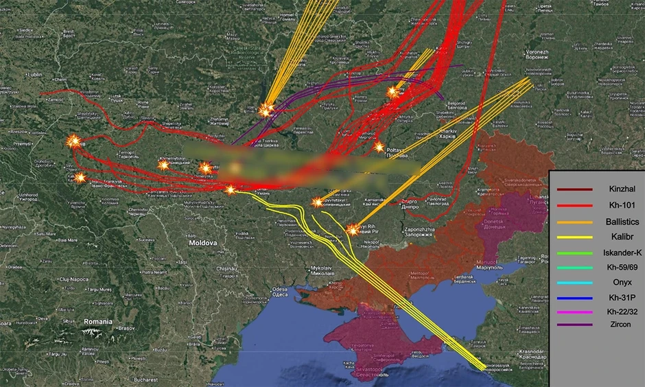 Nga tuyên bố tấn công loạt nhà máy tên lửa, UAV của Ukraine