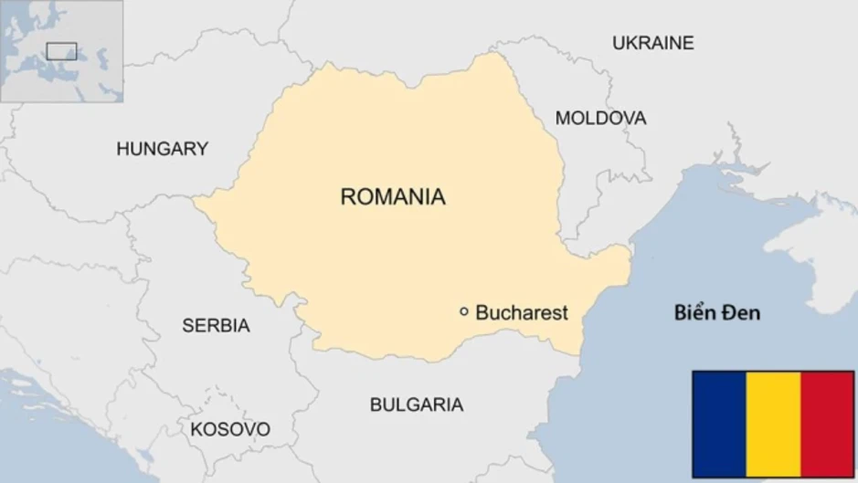 Romania cáo buộc UAV Nga rơi trúng tòa chung cư Romania cáo buộc UAV Nga rơi trúng tòa chung cư