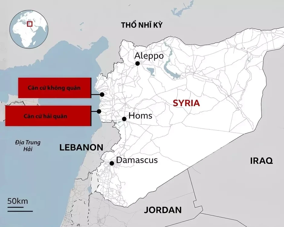 Syria 'đạt thỏa thuận với Nga' về hai căn cứ quân sự Syria 'đạt thỏa thuận với Nga' về hai căn cứ quân sự