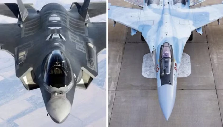 Tạp chí Mỹ nói về ưu thế của tiêm kích Su-35 Nga so với F-35
