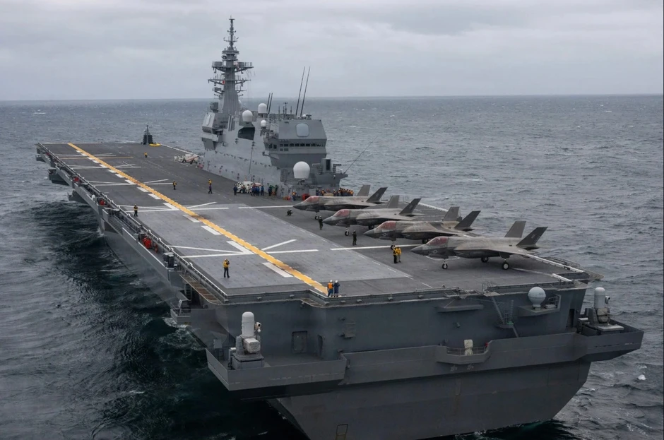 Tàu khu trục hoán cải của Nhật sắp thử nghiệm với F-35B của Mỹ
