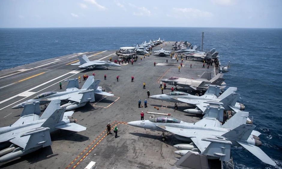Tàu sân bay Mỹ đến Trung Đông thay USS Abraham Lincoln Tàu sân bay Mỹ đến Trung Đông thay USS Abraham Lincoln