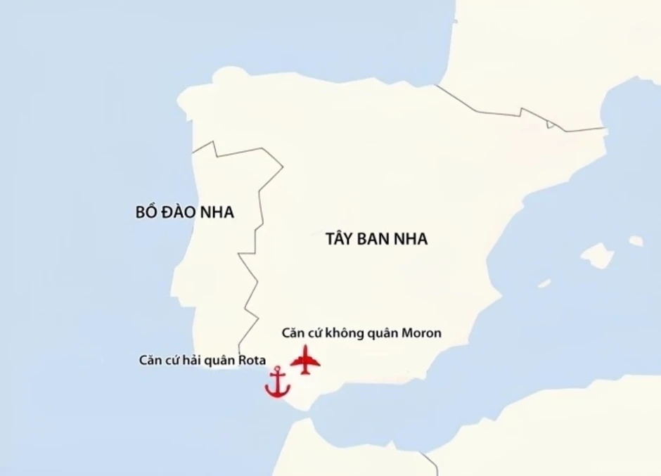 Tây Ban Nha đóng không phận với máy bay Mỹ tham gia tấn công Iran Tây Ban Nha đóng không phận với máy bay Mỹ tham gia tấn công Iran