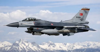 Tiêm kích F-16 Thổ Nhĩ Kỳ rơi trong lúc điều tra tín hiệu radar ở biên giới