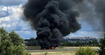 Tiêm kích Nga rơi xuống vùng Moscow, phi công phóng ghế thoát hiểm