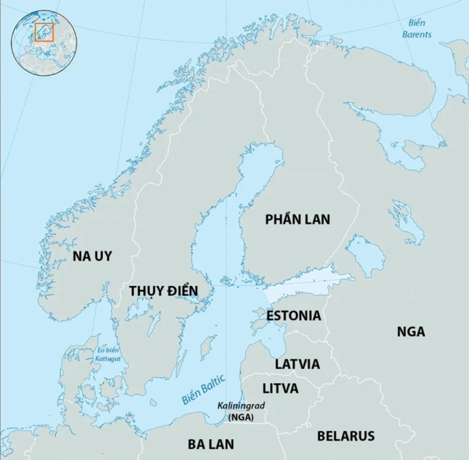 Tiêm kích Thụy Điển bám theo tàu ngầm Nga ở cửa ngõ biển Baltic Tiêm kích Thụy Điển bám theo tàu ngầm Nga ở cửa ngõ biển Baltic