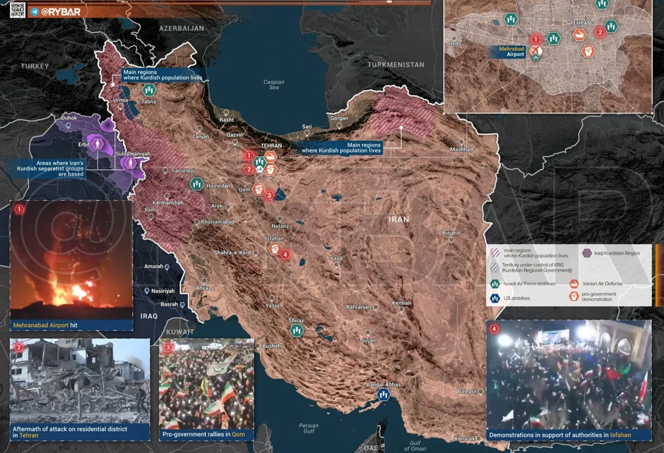 Toàn cảnh xung đột Trung Đông: Iran giáng đòn trả thù dữ dội, Israel hứng mưa tên lửa khủng khiếp - Mỹ ném siêu bom 2 tấn xóa sổ loạt trận địa tên lửa Iran