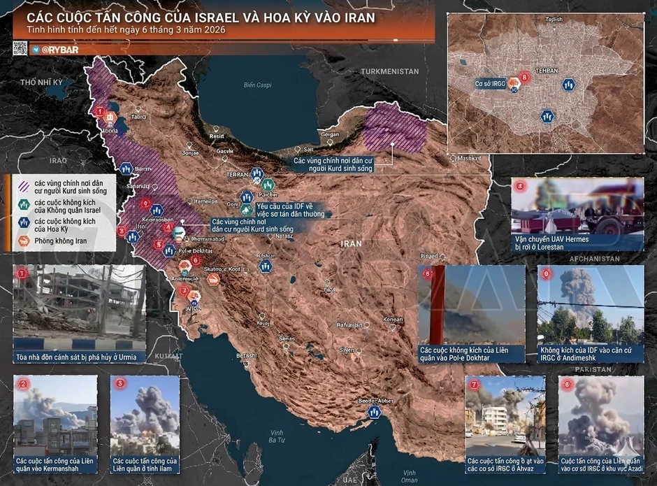 Toàn cảnh xung đột Trung Đông: Iran nghi binh cực tinh vi, đánh lừa Mỹ và Israel - Iran tuyên bố tấn công tàu sân bay Mỹ Toàn cảnh xung đột Trung Đông: Iran nghi binh cực tinh vi, đánh lừa Mỹ và Israel - Iran tuyên bố tấn công tàu sân bay Mỹ