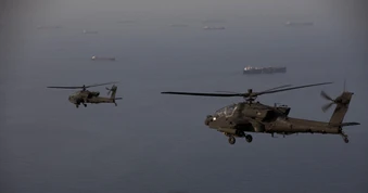 Trực thăng AH-64 Apache của quân đội Mỹ rơi gần eo biển Hormuz