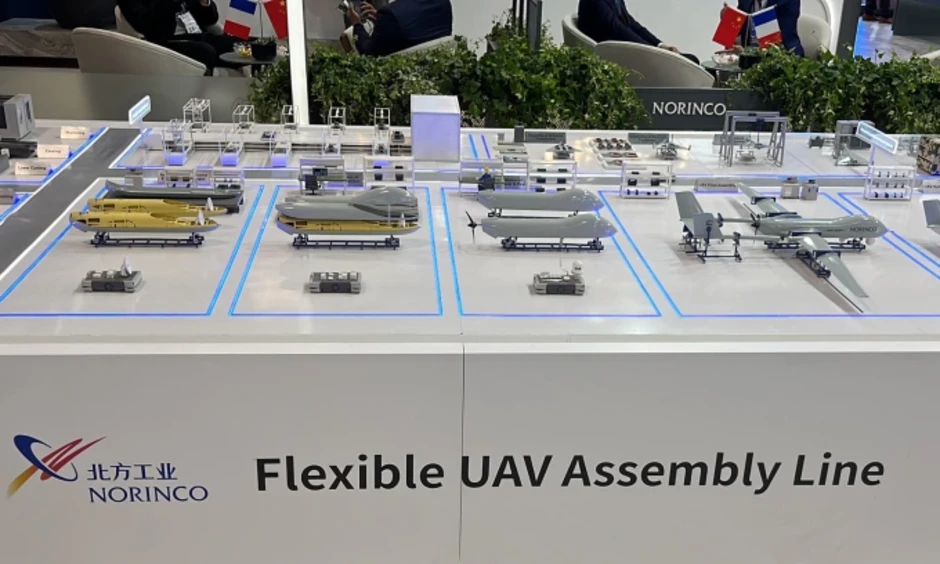 Trung Quốc khoe dây chuyền lắp ráp UAV Trung Quốc khoe dây chuyền lắp ráp UAV