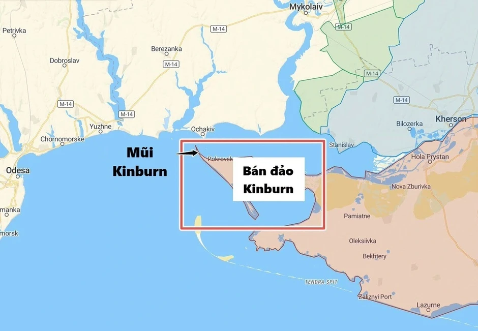 Ukraine cắm cờ ở mũi đất chiến lược, tuyên bố Nga đang rút khỏi vị trí Ukraine cắm cờ ở mũi đất chiến lược, tuyên bố Nga đang rút khỏi vị trí