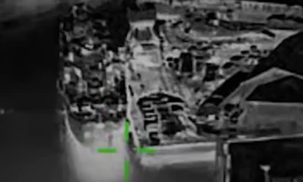 Ukraine đăng video tập kích tàu đổ bộ Nga tại Crimea