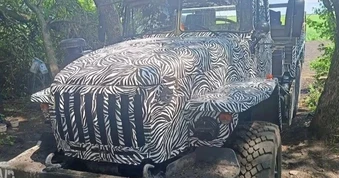 Vì sao loạt thiết giáp Nga bất ngờ được phủ lớp sơn ngựa vằn?