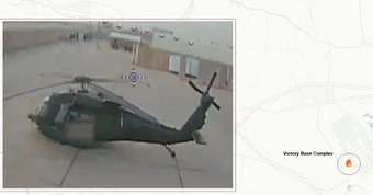 Video dân quân thân Iran phóng UAV tập kích trực thăng Black Hawk của Mỹ