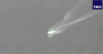 Video khoảnh khắc khí tài Geran phá tung USV Ukraine trên Biển Đen