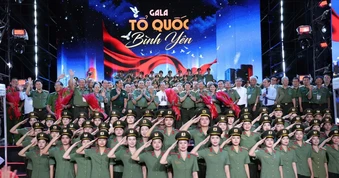 "Tổ quốc bình yên” - bản trường ca nghệ thuật về lực lượng An ninh nhân dân