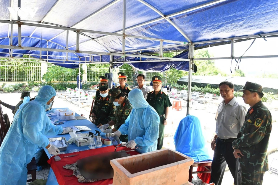 An Giang, Đồng Tháp đẩy nhanh lấy mẫu ADN, xác định danh tính liệt sĩ