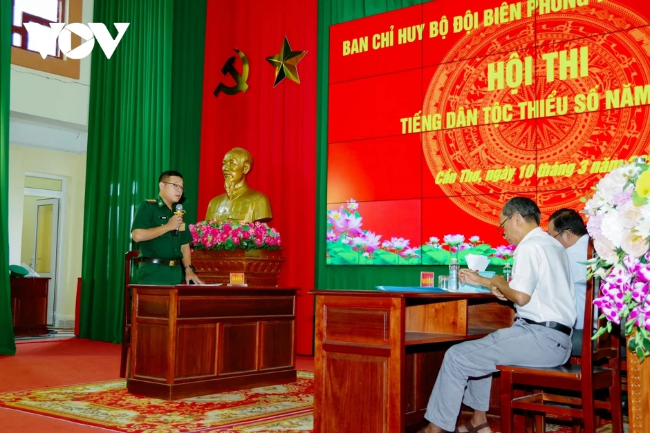 Bộ đội Biên phòng Cần Thơ tổ chức Hội thi tiếng dân tộc thiểu số năm 2026 Bộ đội Biên phòng Cần Thơ tổ chức Hội thi tiếng dân tộc thiểu số năm 2026