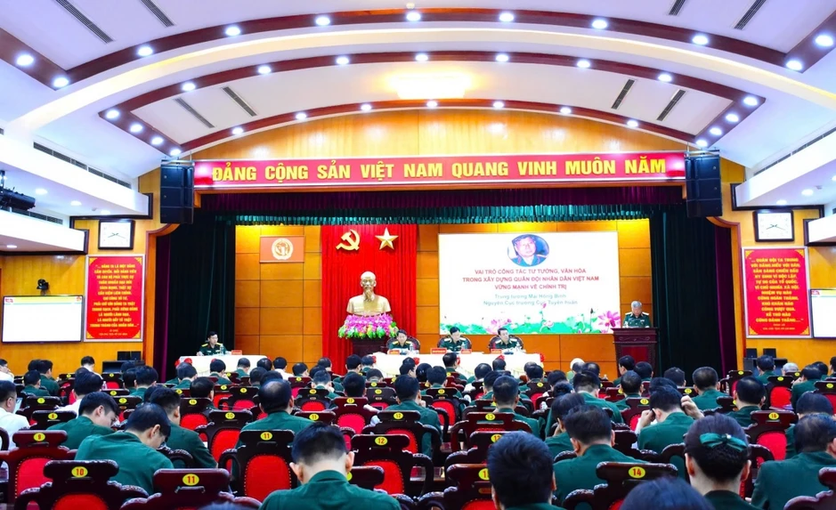 Công tác tư tưởng, văn hóa là “mạch nguồn” giúp quân đội vượt qua mọi khó khăn