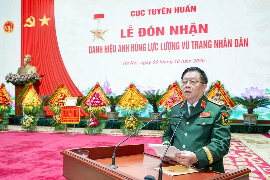 Cục Tuyên huấn đón nhận danh hiệu Anh hùng Lực lượng vũ trang nhân dân