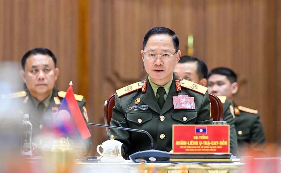 Cuộc gặp giữa Phó Thủ tướng, Bộ trưởng Quốc phòng Việt Nam - Lào - Campuchia Cuộc gặp giữa Phó Thủ tướng, Bộ trưởng Quốc phòng Việt Nam - Lào - Campuchia