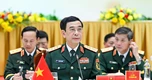 Cuộc gặp giữa Phó Thủ tướng, Bộ trưởng Quốc phòng Việt Nam - Lào - Campuchia