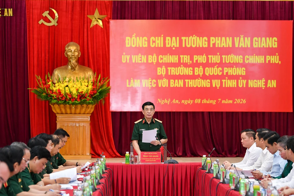 Đại tướng Phan Văn Giang: Bảo vệ vững chắc an ninh biên giới, vùng biển Đại tướng Phan Văn Giang: Bảo vệ vững chắc an ninh biên giới, vùng biển