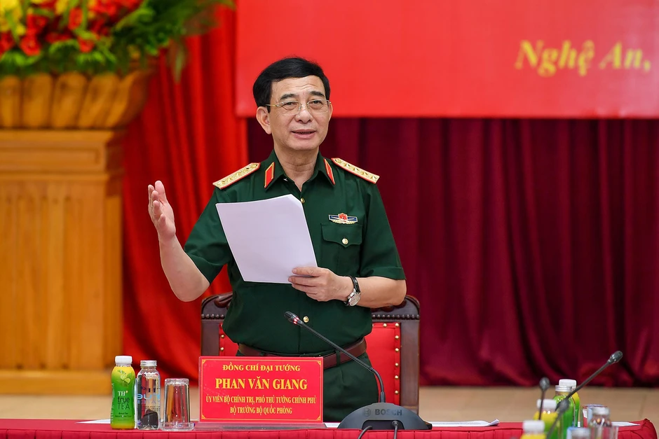 Đại tướng Phan Văn Giang: Bảo vệ vững chắc an ninh biên giới, vùng biển Đại tướng Phan Văn Giang: Bảo vệ vững chắc an ninh biên giới, vùng biển